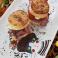Salt & Pepper Horseradish Roast Beef Biscuits - What could be better than a roast beef sandwich? A roast beef sandwich on top of a warm homemade salt and pepper biscuit, slathered in a creamy horseradish sour cream sauce, which is then topped off with a juicy slice of ruby red tomato. Now that could possibly be the best roast beef sandwich ever.