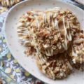 White Chocolate Carrot Cake Tea Cookies - Nothing says spring more than carrot cake. It's one dessert that seems to pop up every year when the trees begin to bloom and Easter approaches. This year, instead of making a traditional carrot cake, try making these tea cookies instead. These cookies are a convenient single-serving dessert with all of the cinnamon, pecan, and white chocolate flavors you've come to love.