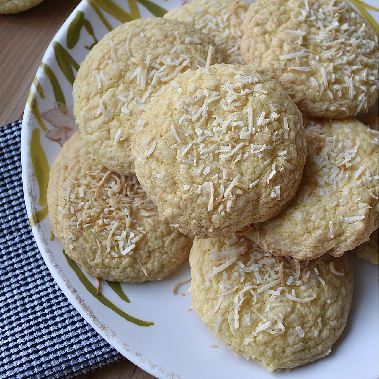 Instagram – Cornmeal Coconut Cake Mix Butter Cookies 