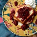 Quick & Easy Fresh Cherry Dessert Sauce - Whether drizzled atop a slice of moist pound cake, spooned over fluffy shortcake, dolloped on top of cornbread, or poured over a scoop of rich and creamy ice cream, this sweet cherry dessert sauce is the perfect accompaniment to your favorite warm-weather desserts. With its perfect blend of fresh cherries, turbinado sugar, balsamic vinegar, and vanilla, this quick and easy fruit sauce is sure to satisfy your summer sweet tooth.