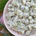 Creamy Potato Salad with Crunchy Fennel - When it comes to side dishes, potato salad is a timeless favorite at picnics, barbecues, and family gatherings. While classic traditional versions typically rely on celery and onion for their crunch and flavor, this creamy potato salad, which can be made with either red or gold potatoes, or a combination of the two, incorporates a generous amount of chopped fennel bulb and finely chopped fennel fronds for a refreshing crunch and an unexpected fresh burst of flavor.