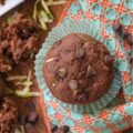 Chocolate Pudding Zucchini Bread Muffins - Wondering what to do with that seemingly endless supply of fresh summer zucchini? Rather than letting a single one go to waste, turn your surplus zucchini into something truly spectacular. These super-moist, chocolaty zucchini bread muffins are incredibly tender, packed with rich chocolate flavor, and surprisingly simple to whip up. The secret to their incredible moisture and taste lies in a box of chocolate instant pudding and pie filling, combined with fresh grated zucchini, eggs, oil, and a few everyday baking ingredients. Get ready to transform your summer harvest into sweet, decadent, chocolate chip-studded muffins that are so good, no one will even care that they're made with zucchini.
