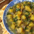 Crockpot Sausage & Dill Butternut Squash Soup - Imagine coming home to the incredible aroma of earthy butternut squash, savory sausage, and fresh dill mingling in your slow cooker. This crockpot recipe combines the tenderness of butternut squash with the salty richness of a whole pound of your favorite browned sausage. This slow-cooked soup also features a generous amount of fresh dill and the surprising addition of dill pickle juice, which helps cut through the richness of the sausage and helps to make every single bite pop. It's bold, it's easy, and you can dress this soup up with shredded Cheddar, grated Parmesan, or a little bit of heavy cream for even more flavor.